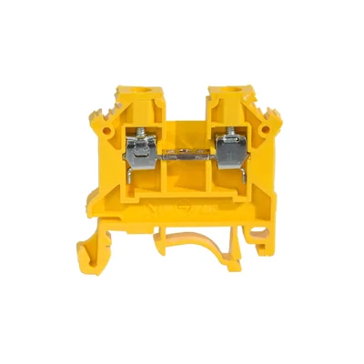 Threaded rail connector ZSG1-2.5Nz yellow