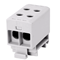 Threaded terminal block AL, CU, 2.5 - 35mm2, TS 35, 1 track, 4 holes clamp / VC05-0153