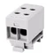 Threaded terminal block AL, CU, 2.5 - 35mm2, TS 35, 1 track, 4 holes clamp / VC05-0153