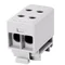 Threaded terminal block AL, CU, 2.5 - 35mm2, TS 35, 1 track, 4 holes clamp / VC05-0153