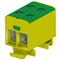 Threaded terminal block AL/CU, 1, 5-50mm2, TS 35, 1 track, 4 holes clamp