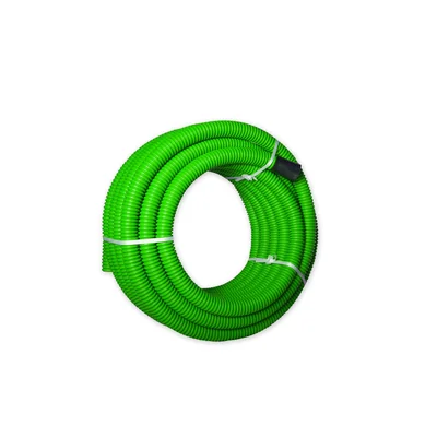 Three-layer structured PE ventilation pipe with antibacterial and antistatic coating 90/76-50