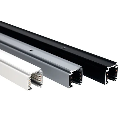 THREE PHASE RAIL 2m grey