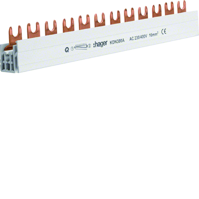 Three-speed fork comb rail