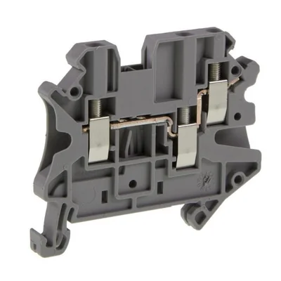 Through terminal block UT 4-TWIN 4mm2 500V grey