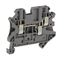 Through terminal block UT 4-TWIN 4mm2 500V grey