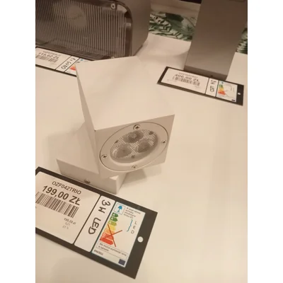 TIBER Aplique display blanco
