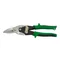 Tijeras de hojalata derechas para cortar acero de 1,8 mm, mango verde