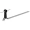 Tile holder universal latch length 28cm height 7cm hot-dip galvanized black