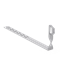 Tile holder with clip clamp 415x100mm