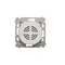 Timbre electrónico (módulo) 230V dorado (metálico)