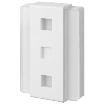 Timbre Glasso bicolor con transformador GNW-248 230V blanco