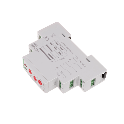 Time relay 10-function contact: 3xNO/NC 100-264V AC/DC