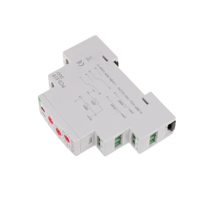 Time relay 10-functions 2P contacts Universal 24V or 230V PCS-519 DUO