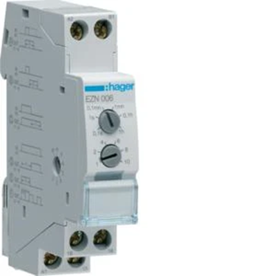 Time relay 12-230VAC/12-48VDC 1P 8A multifunctional