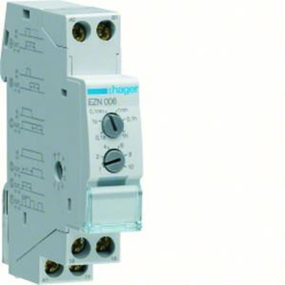 Time relay 12-230VAC/12-48VDC 1P 8A multifunctional