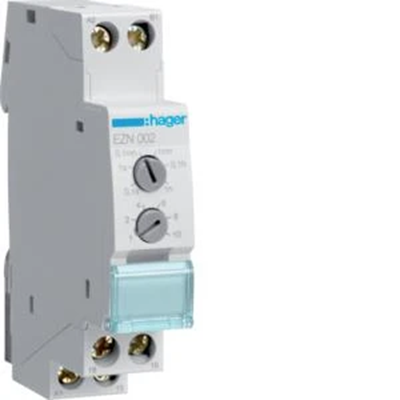 Time relay 12-230VAC/12-48VDC 1P 8A with delayed shutdown
