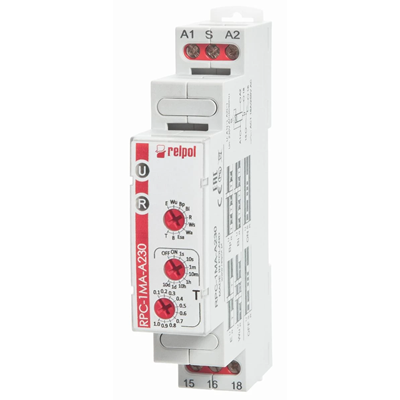 Time Relay 12-240V AC/DC 2P AgSnO2 8A / 250V AC