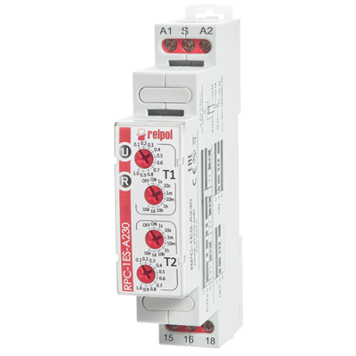 Time Relay 230V AC 1P AgSnO2 16A / 250V AC