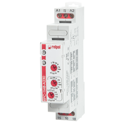 Time Relay 230V AC 1P AgSnO2 8A / 250V AC