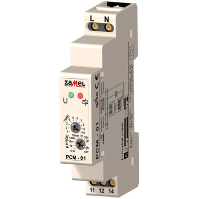 Time relay 230V AC TYPE: PCM-01