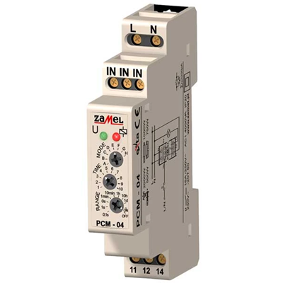 Time relay 230V AC TYPE: PCM-04