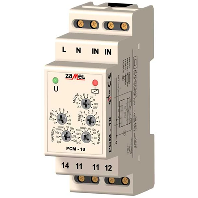 Time relay 230V AC TYPE: PCM-10