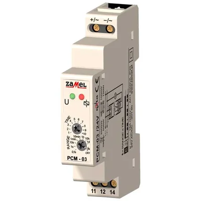 TIME RELAY 24V AC/DC TYPE: PCM-03/24V