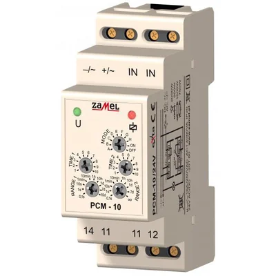Time relay 24V AC/DC TYPE: PCM-10/24V