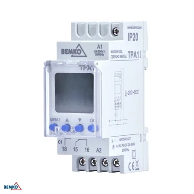 TIMER ASTRONOMICO A CANALE SINGOLO 24-264 V CA/CC