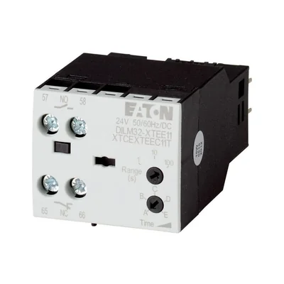 Timer module, 100-130VAC, 0.5-10s, off-delay