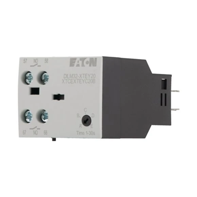 Timer module, 100-130VAC, 1-30s, star delta