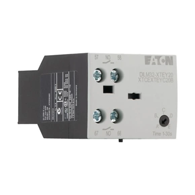 Timer module, 100-130VAC, 1-30s, star delta