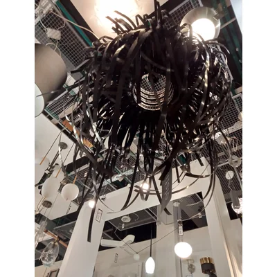 TINA Hanging lamp E27 IP20 black