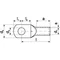 Tinned tubular terminal KCR 8-35 20pcs