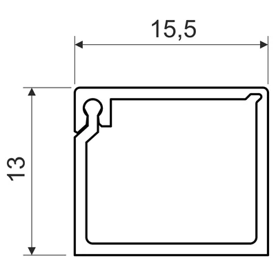 TIRA DE CIERRE LZ 15X12 (2/96 m)
