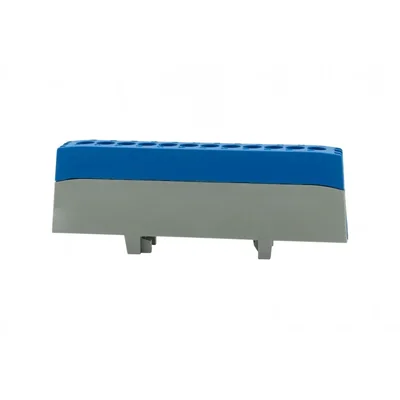 Tira protectora ZPI de 12 módulos, 12x16mm2 - azul IP20