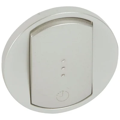Titanium color fan connector badge
