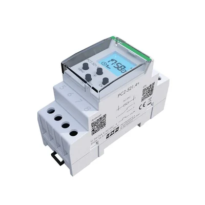 Тижневий програмований таймер, 1-канальний, 16A, 24–264V AC/DC, NFC