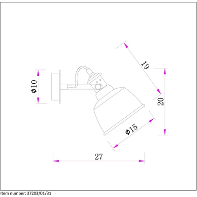 TJOLL Aplique blanco