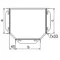 TKBJ300H80 T-piece for channel, sheet thickness - 1 mm