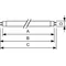 TL-D Farbige 58W rote 1SL/25 lineare Leuchtstofflampe