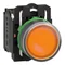 Tlačítko Harmony XB5 Flat, oranžová LED 230/240V