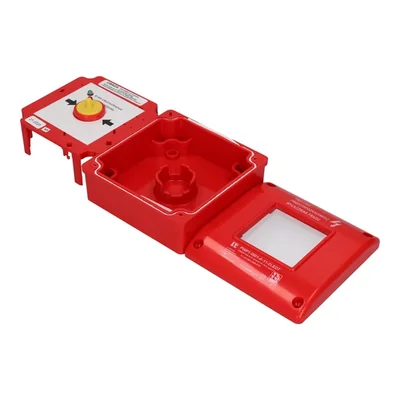 TLAČÍTKO RUČNÍHO STARTU PWP1 2LED STANDARDNÍ PWP1-W01-A-01-2LED7\.
