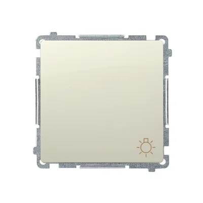 Tlačítko "Světlo" (modul) 230V, béžové