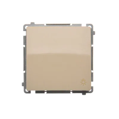 Tlačítko "Světlo" (modul) 230V, béžové