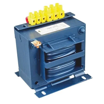 TMM2000/A 400/230V Single-phase EI IP00 isolation or safety transformer with two-chamber frame