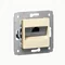 TOMA CARIVA 1XRJ45 CAT6 UTP CREMA, Legrand