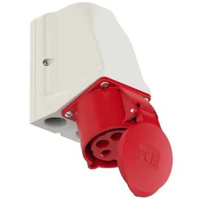 Toma combinada con seccionador 0-1 In: PG21, apagado Salida 32A 32/5 400V