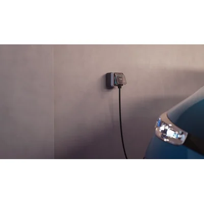 Toma de carga para vehículos eléctricos W.1 EVCS 230V IP55 de superficie, gris
